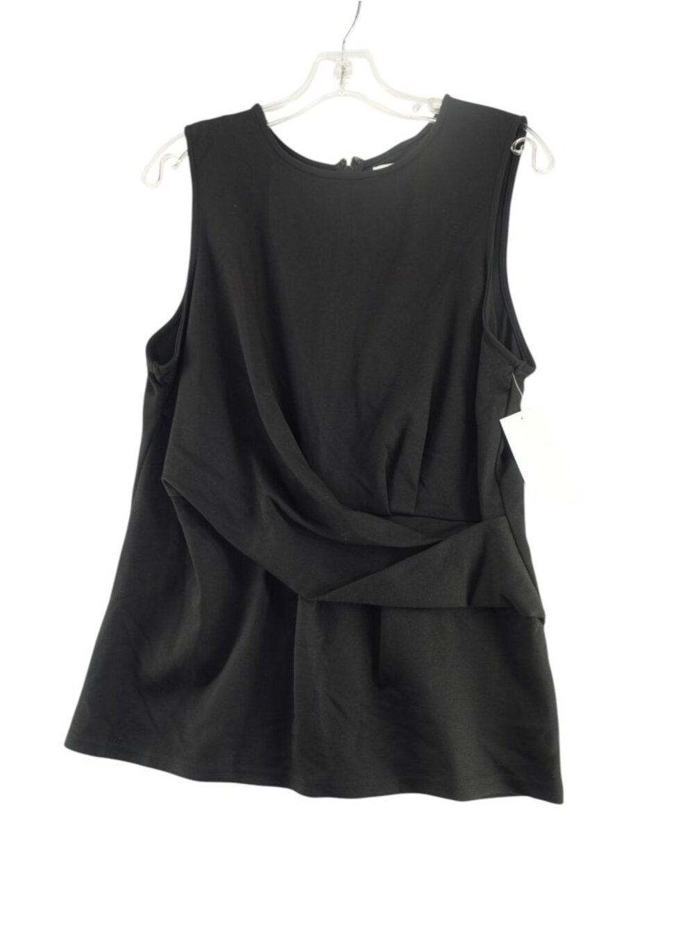 Nordstrom Rack black sleeveless top Women's size L NEW